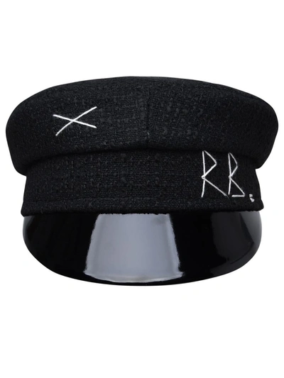 Ruslan Baginskiy Hat In Black Cotton Blend