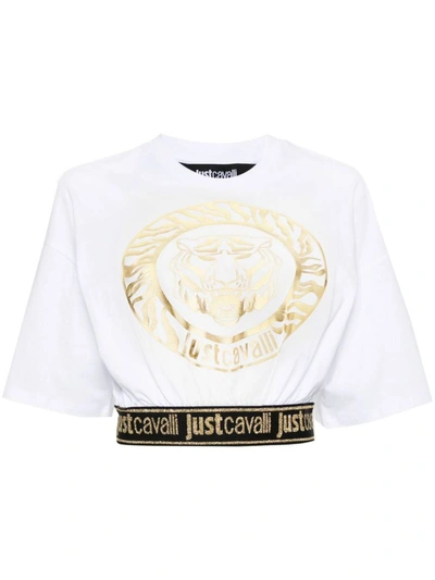 Just Cavalli T-shirts And Polos In White