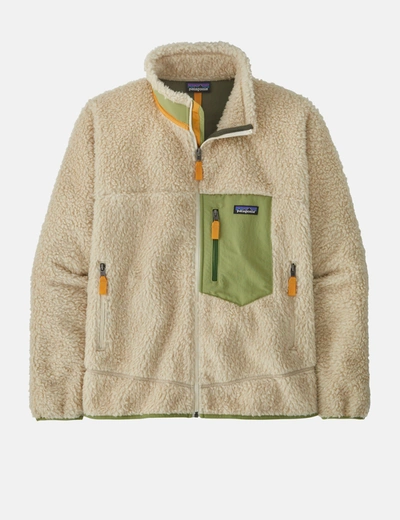 Patagonia Classic Retro-x Jacket In Ecru