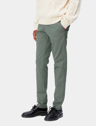 Carhartt -wip Sid Pant Chino Trousers In Green