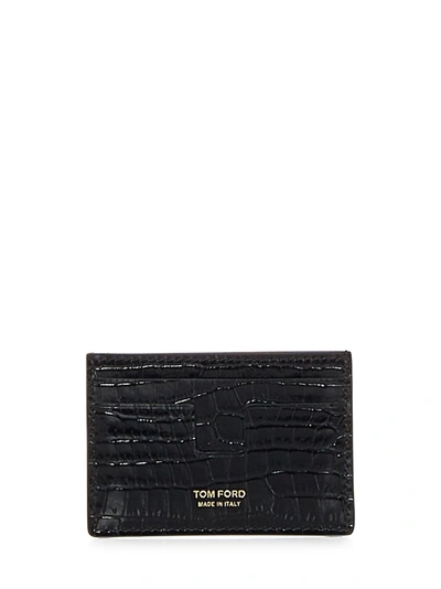 Tom Ford Portafogli T Line  In Brown