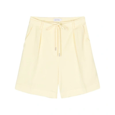 Calvin Klein Shorts In Yellow