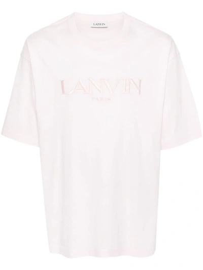 Lanvin Paris Oversized T-shirt Clothing In 502 Pink 2