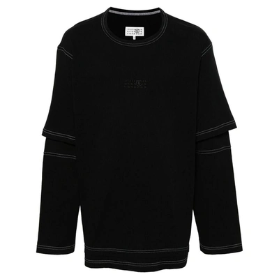 Mm6 Maison Margiela Sweaters In Black