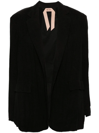 N°21 Jacket In Black