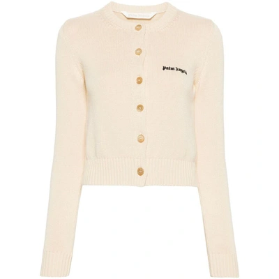 Palm Angels Jumpers In White