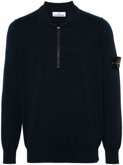 Stone Island Sweater Clothing In Blue