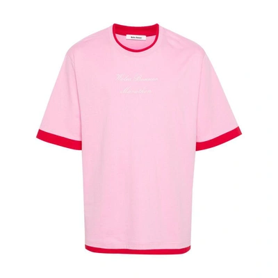 Wales Bonner T-shirts In Pink