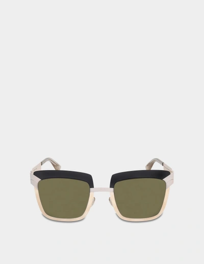 Mykita Studio 4.2 Sunglasses In Grey Mod Acetate And Metal