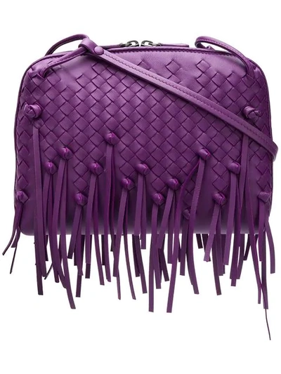 Bottega Veneta Intrecciato Bag In Purple