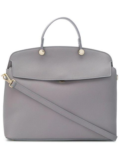 Furla My Piper Tote - Grey