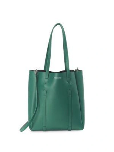 Balenciaga Small Everyday Tote In Vert Amazonie Noir