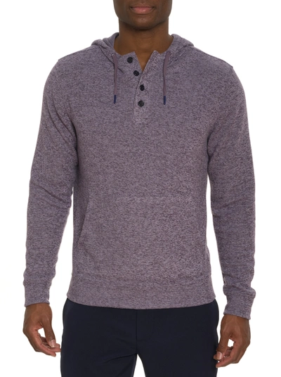 Robert Graham Ainsworth Performance Long Sleeve Knit In Purple