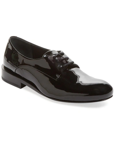 Jil Sander Patent Leather Oxford In Nocolor