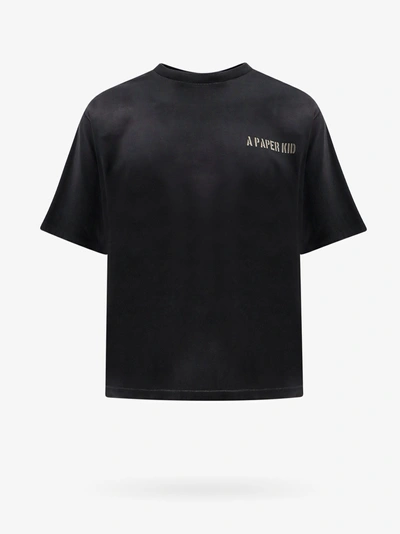 A Paper Kid T-shirt In Black