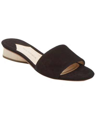 Paul Andrew Lina Suede Sandal In Nocolor