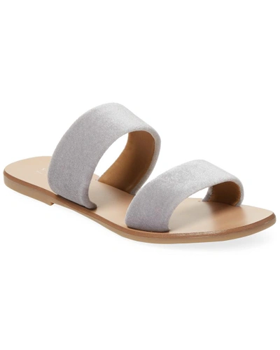 Saks Fifth Avenue Strappy Textured Flat Sandal In Nocolor