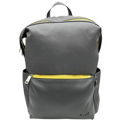 Fendi Grey Synthetic Backpack Bag ()