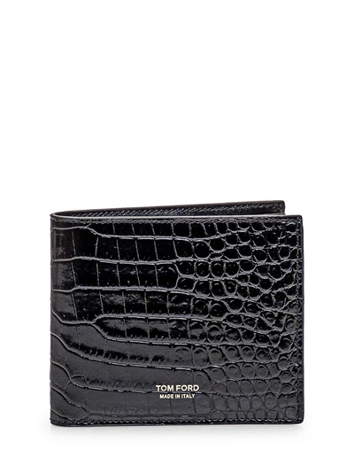 Tom Ford Bifold Wallet In Black