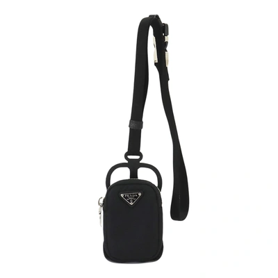 Prada Re-nylon Synthetic Clutch Bag () In Black