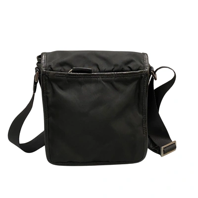 Prada Re-nylon Synthetic Shoulder Bag () In Black