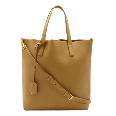 Saint Laurent Toy Camel Leather Tote Bag ()