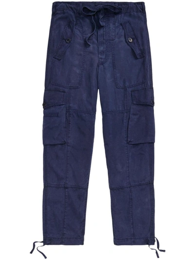 Polo Ralph Lauren Trousers In Blue