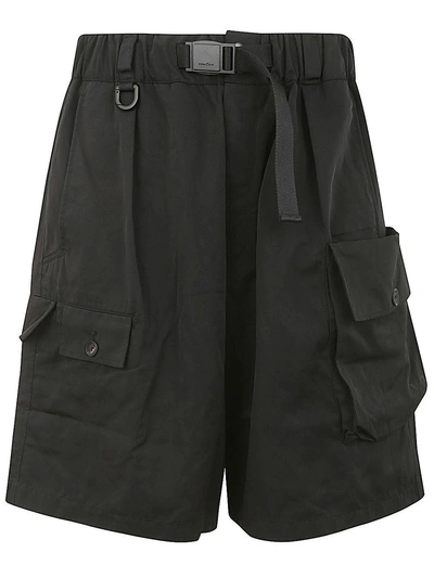 Y-3 Adidas Nylon Twill Short Clothing In Black