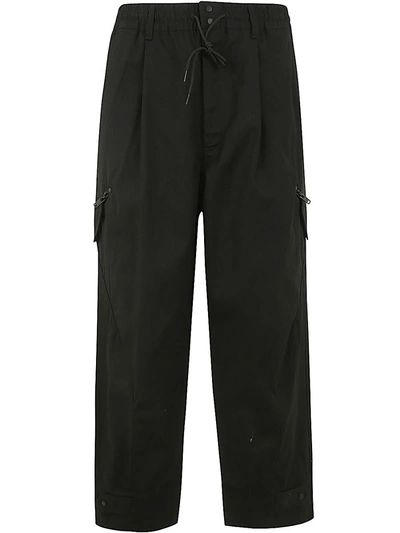 Y-3 Adidas Workwear Pants Clothing In Black