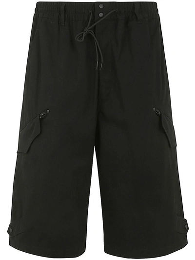 Y-3 Adidas Workwear Shorts Clothing In Black