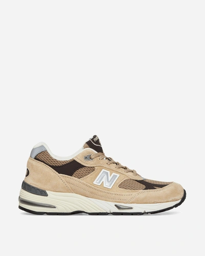 New Balance Made In Uk 991v1 Finale Trainers Pale Khaki In Beige