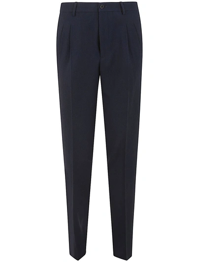 Giorgio Armani Trousers With Two Pences Clothing In Blue