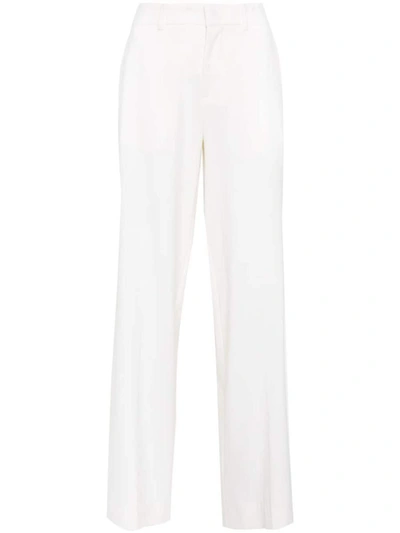 P.a.r.o.s.h . Virgin Wool Straight-leg Trousers In White