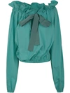 Patou Iconic Volume Top Clothing In Green