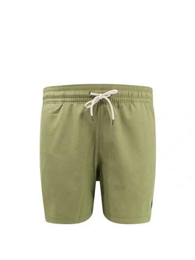 Polo Ralph Lauren Swim Trunk In Green