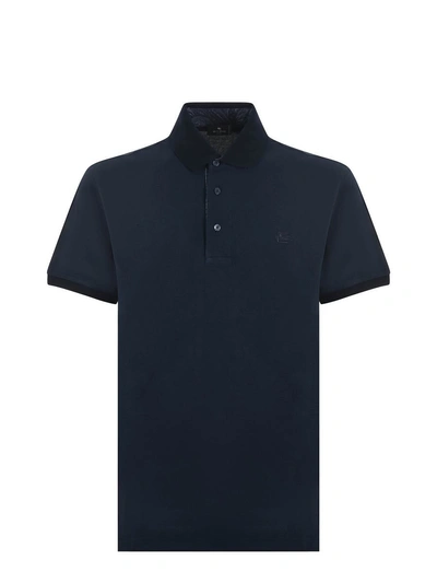 Etro T-shirts And Polos Blue