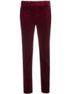 Theory Pintuck Trouser Pants In Pink