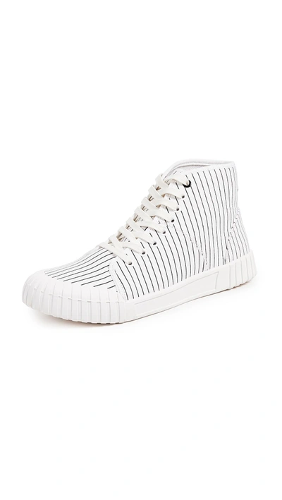 Good News Hurler High Top Sneakers In White