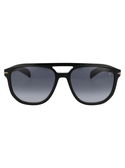 Eyewear By David Beckham David Beckham Sunglasses In 8079o Black