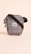 Herschel Supply Co Cruz Hip Pack In Raven Crosshatch