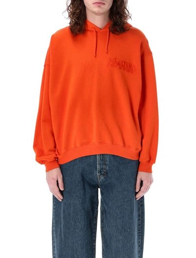 Magliano Twisted Hoodie In Orange