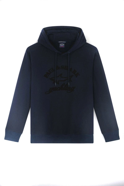 Paul & Shark Blue Cotton Sweatshirt