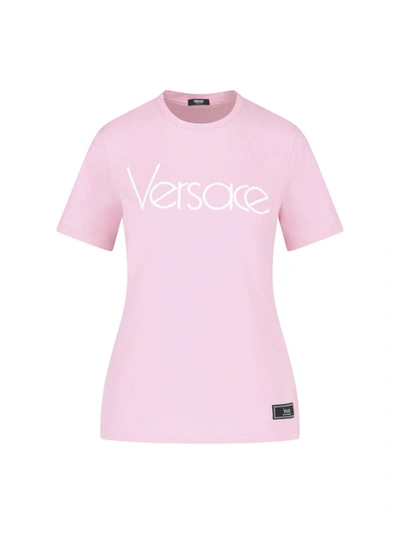 Versace T-shirts And Polos In Pink