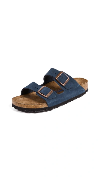 Birkenstock Arizona Sfb Sandals In Navy