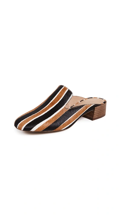 Madewell The Willa Loafer Mules In Acorn Multi