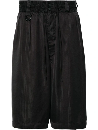 Y-3 3 Stripe Shorts In Black