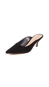 Schutz Keilla Kitten Heel Mules In Black