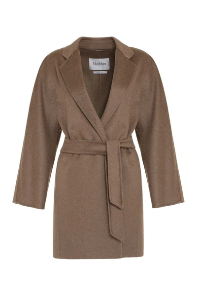 Max Mara Harold Cashmere Coat In Taupe