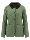 Barbour Annandale Quilted Jacket In Green