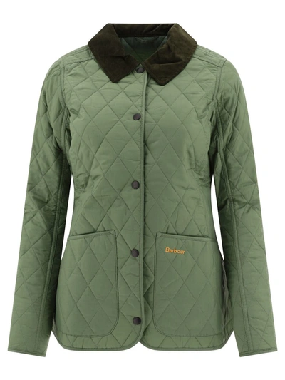 Barbour Annandale Quilted Jacket In Green